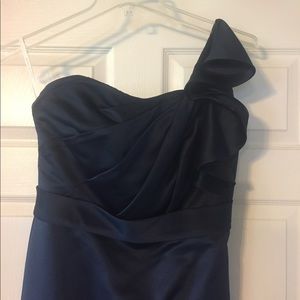Navy one should bridesmaid dress